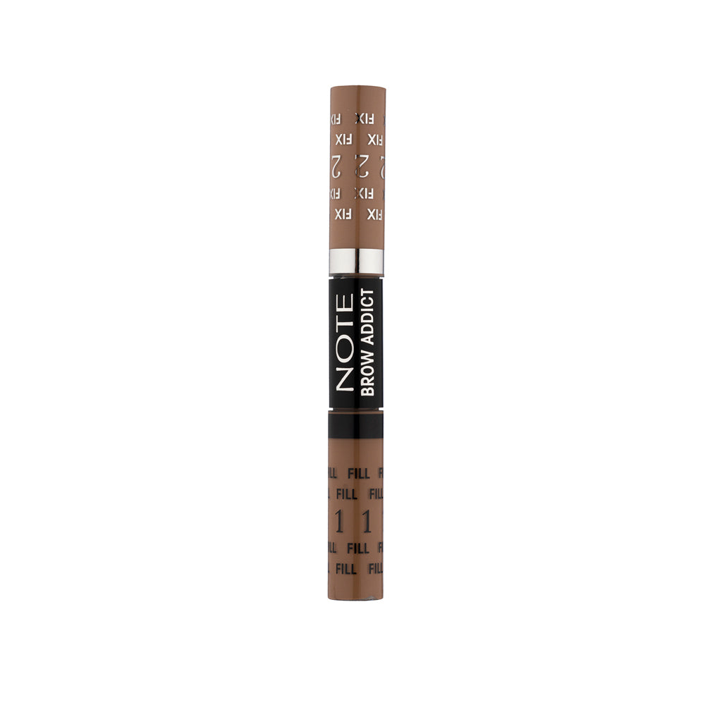 NOTE BROW ADDICT TINT & SHAPING GEL - Halal Brow Tint, Vegan Brow Tint, Cruelty Free Brow Tint, Paraben Free Brow Tint, Shaping Gel, Pigmented, Natural, Long Lasting