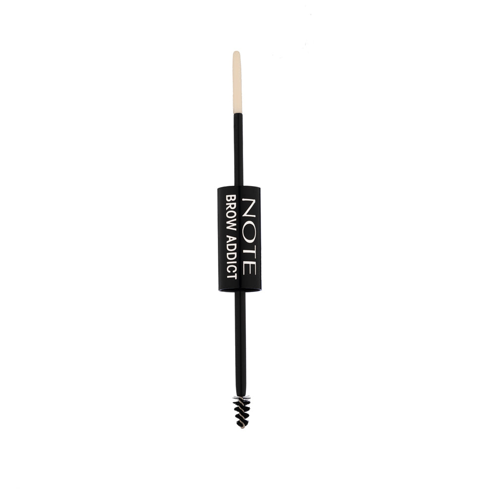 NOTE BROW ADDICT TINT & SHAPING GEL - Halal Brow Tint, Vegan Brow Tint, Cruelty Free Brow Tint, Paraben Free Brow Tint, Shaping Gel, Pigmented, Natural, Long Lasting