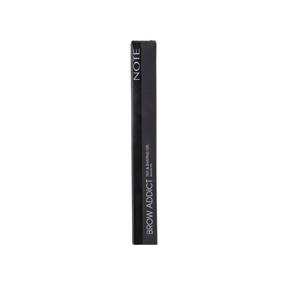 NOTE BROW ADDICT TINT & SHAPING GEL - Halal Brow Tint, Vegan Brow Tint, Cruelty Free Brow Tint, Paraben Free Brow Tint, Shaping Gel, Pigmented, Natural, Long Lasting