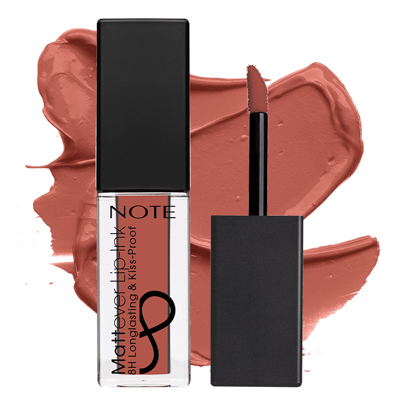 NOTE MATTEVER LIP INK - Halal Lip Ink, Vegan Lip Ink, Cruelty Free Lip Ink, Paraben Free Lip Ink, Matte Liquid Lipstick, Long Lasting, Nourishing, Durable