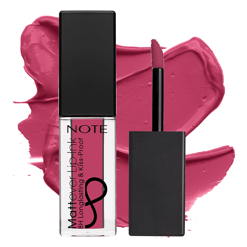 NOTE MATTEVER LIP INK - Halal Lip Ink, Vegan Lip Ink, Cruelty Free Lip Ink, Paraben Free Lip Ink, Matte Liquid Lipstick, Long Lasting, Nourishing, Durable
