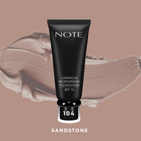 NOTE LUMINOUS MOISTURIZING FOUNDATION Halal Foundation, Vegan Foundation, Paraben Free Foundation, Cruelty Free Foundation,Moisturising Foundation, Natural, Dry Skin, SPF 15, Evens skin tone, Long Lasting