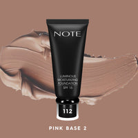 NOTE LUMINOUS MOISTURIZING FOUNDATION Halal Foundation, Vegan Foundation, Paraben Free Foundation, Cruelty Free Foundation,Moisturising Foundation, Natural, Dry Skin, SPF 15, Evens skin tone, Long Lasting
