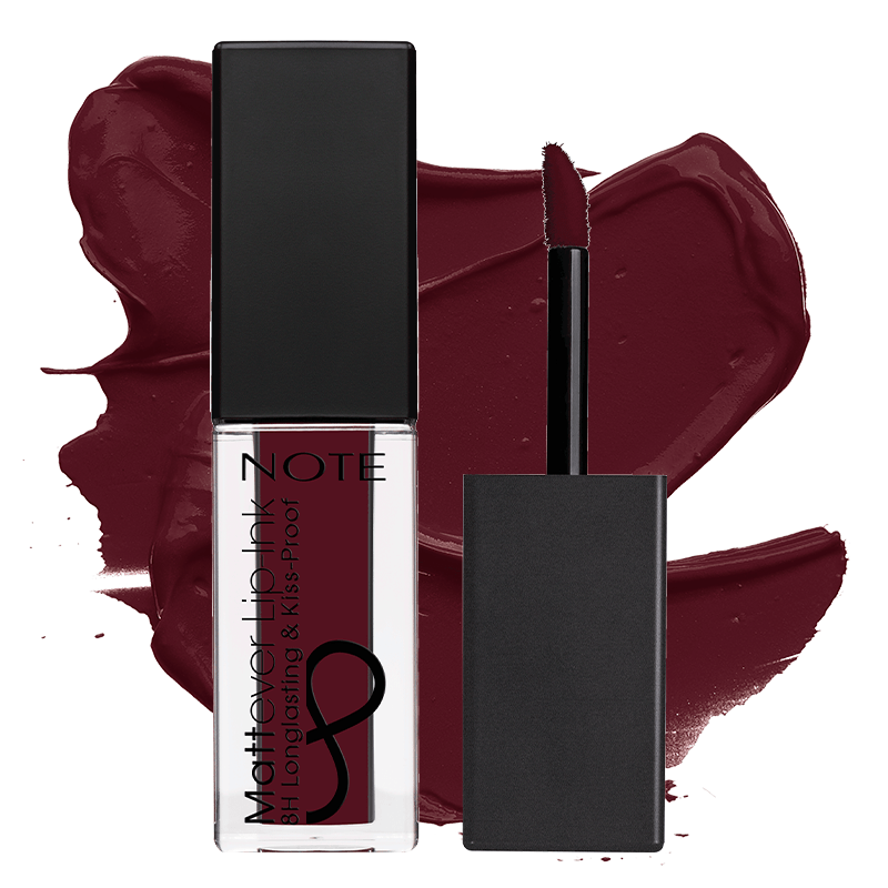 NOTE MATTEVER LIP INK - Halal Lip Ink, Vegan Lip Ink, Cruelty Free Lip Ink, Paraben Free Lip Ink, Matte Liquid Lipstick, Long Lasting, Nourishing, Durable