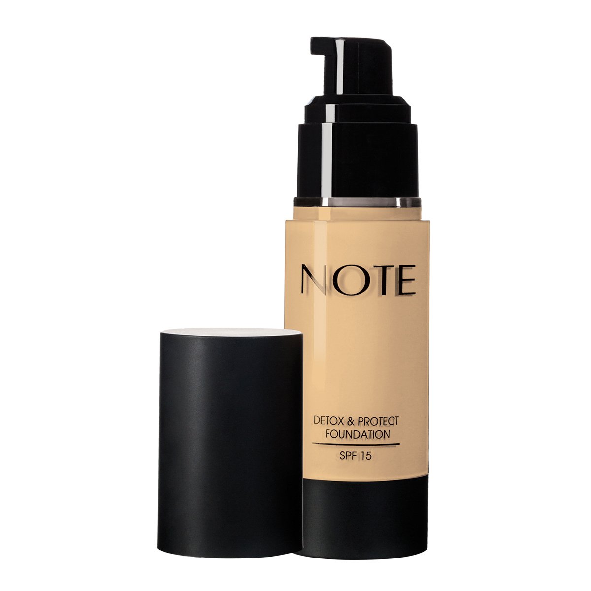 NOTE DETOX AND PROTECT FOUNDATION PUMP - Note Cosmetics Singapore