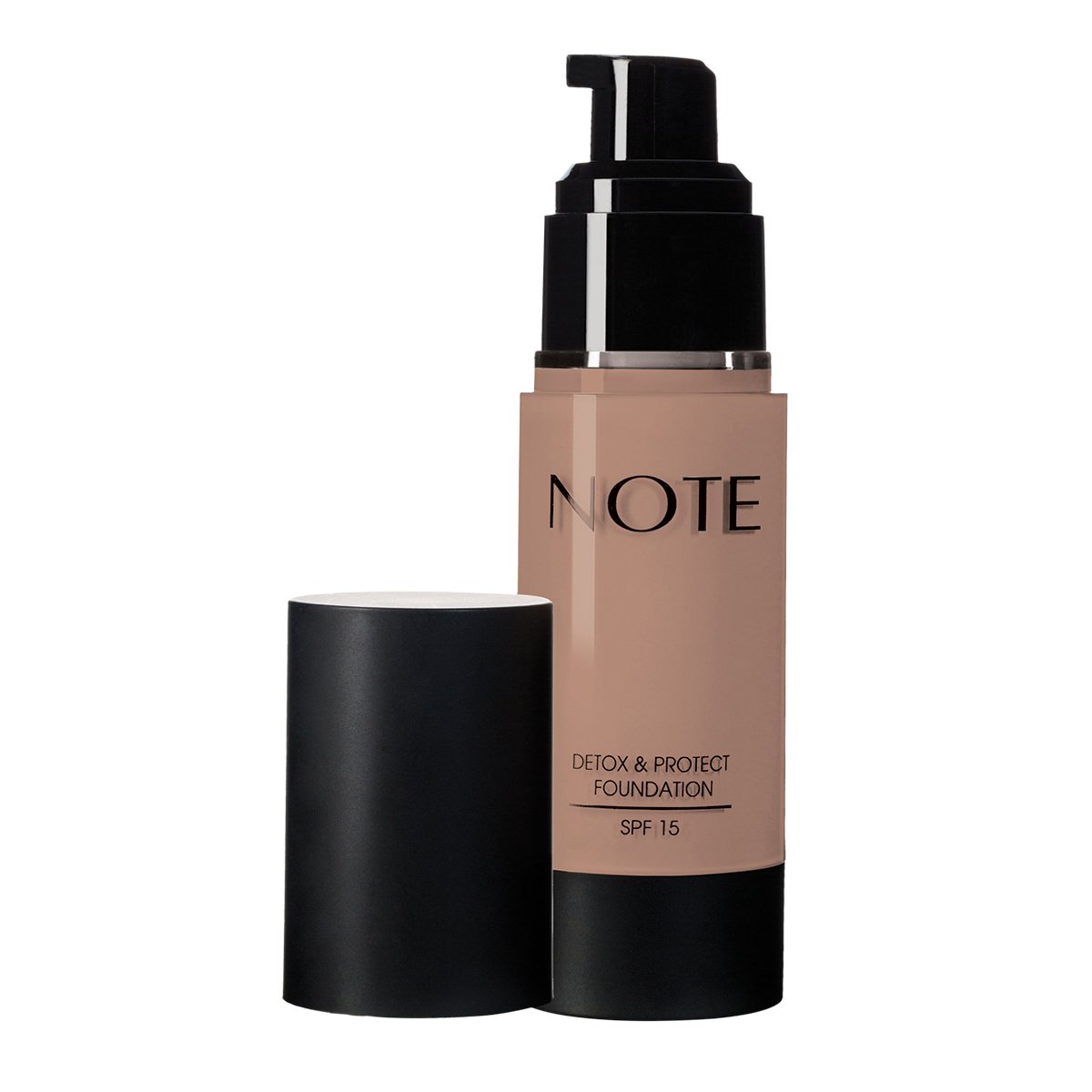 NOTE DETOX AND PROTECT FOUNDATION PUMP - Note Cosmetics Singapore