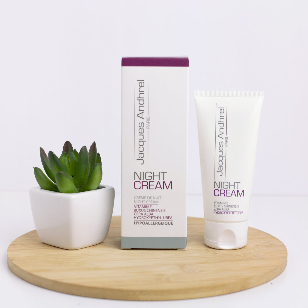 JACQUES ANDHREL - NIGHT CREAM - Note Cosmetics Singapore