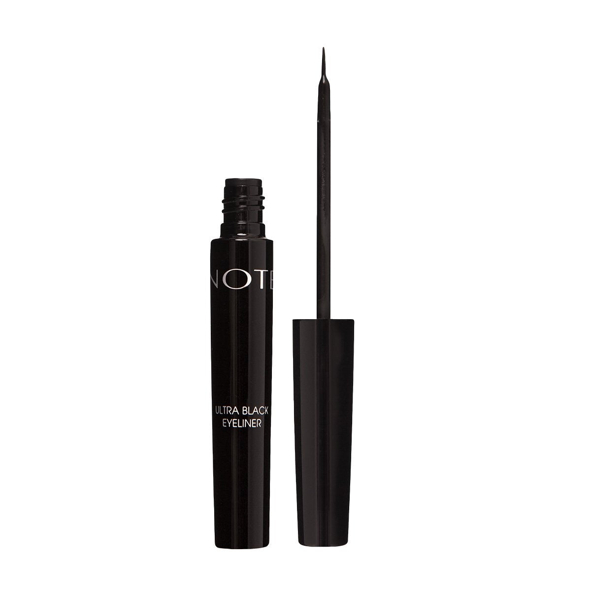 NOTE ULTRA BLACK EYELINER Halal Eyeliner, Paraben Free Eyeliner, Cruelty Free Eyeliner Liquid eyeliner, Black, Quick drying