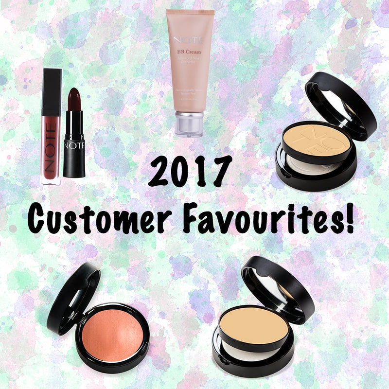 2017 Customer Favourites! - Note Cosmetics Singapore