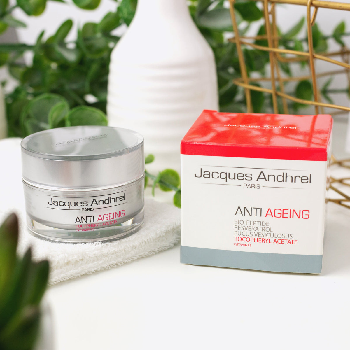 JACQUES ANDHREL - ANTI AGING - Note Cosmetics Singapore